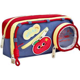 好看到犯规！笔袋小学生女2025新款大容量高颜值ins风文具铅笔盒