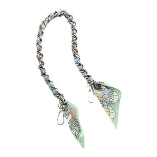 法朵 mini伊芙琳丝巾金属链改造kelly25凯丽包带单肩腋下包包链条