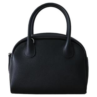 猴子家 升级版头层自然摔牛皮保龄球包 日系复古真皮单肩斜挎女包