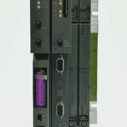 SIEMENS SIMATIC S7 POWER SUPPLY 6ES7 407-0DA02-0AA0 WITH CPU