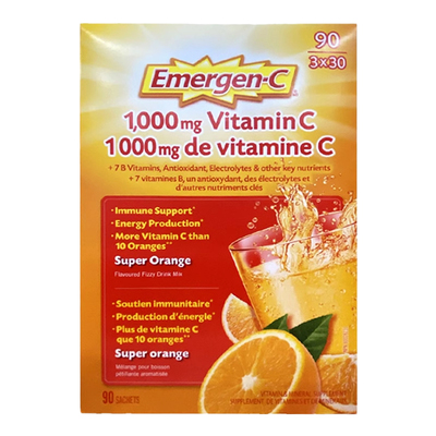 Emergen-C维C冲剂泡腾粉强抵抗力