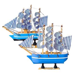 帆船模型蛋糕装饰摆件毕业季一帆风顺扬帆起航插牌幼儿园毕业插件