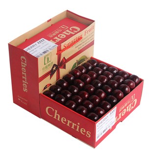 新年礼盒装2/5斤5J车厘子4J大果智利进口黑珍珠樱桃新鲜水果送礼3