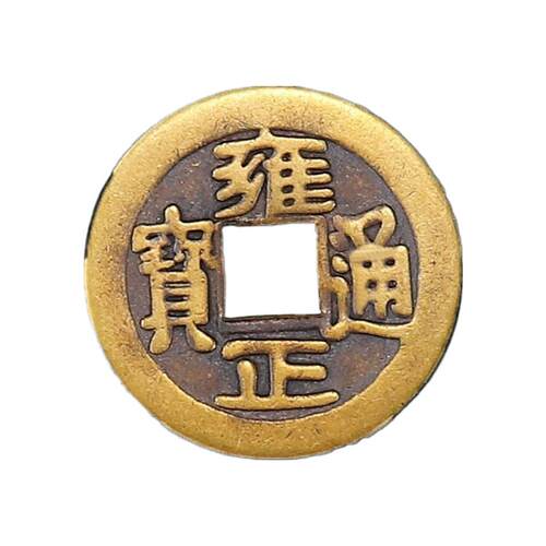 五帝钱压门槛进门槛石装修专用铜钱入户门过门石下压的门口黄铜