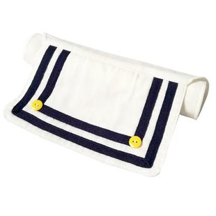 吸汗巾纯棉a类宝宝男童中大童绣名字垫背巾全棉隔汗巾幼儿园女童