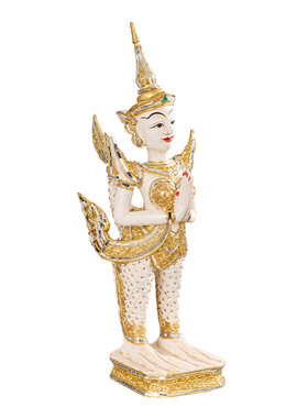 泰国迎宾佛像摆件家居装饰木雕