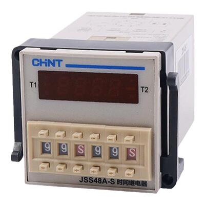正泰JSS48A-S循环数显时间继电器