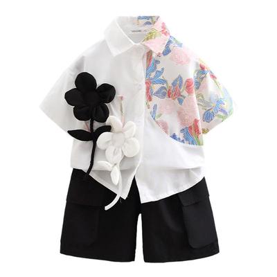 男童夏装短袖套装2025新款