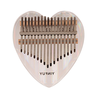 拓米17水晶圆形拇指琴kalimba