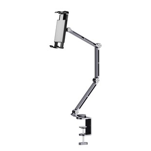 桌面支架平板金属悬臂懒人磁吸手机支架360度旋转iPad直播追剧