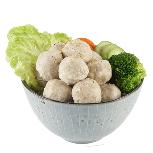 趣十八番潮汕手打胡椒猪肚丸汕头特产猪肉丸手工贡丸火锅食材丸子