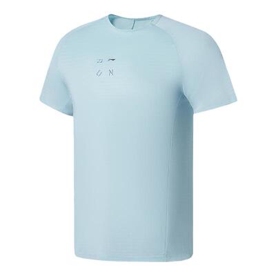 李宁短袖男款排汗透气T恤宽松