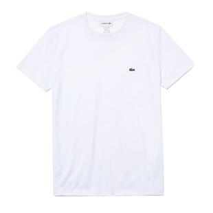 【自营】Lacoste/拉科斯特法国鳄鱼男士圆领棉质T恤夏季短袖男款