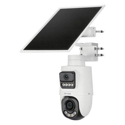 TP-LINK太阳能监控套装全彩摄像