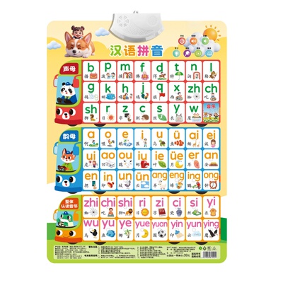 儿童汉语拼音字母表有声挂图