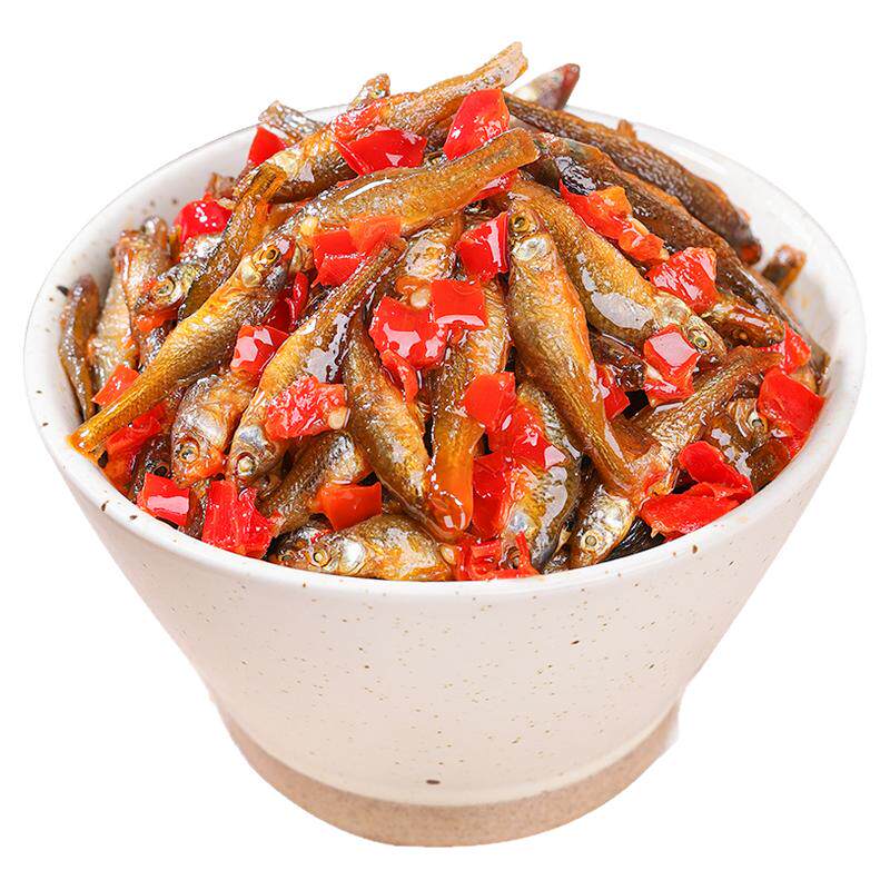 湖南特产香辣柴火鱼下饭菜小鱼仔农家下酒菜瓶罐装熟食零食小吃