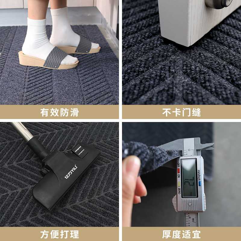 厨房地垫防滑防油可擦免洗耐脏吸水门垫进门家用脚垫地毯家用垫子