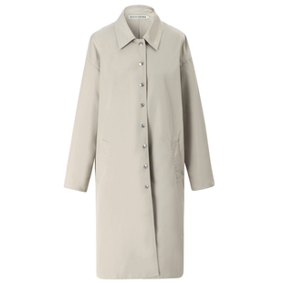 【秀场同款 solotex纱】IIIVIVINIKO秋新款工装感风衣外套女