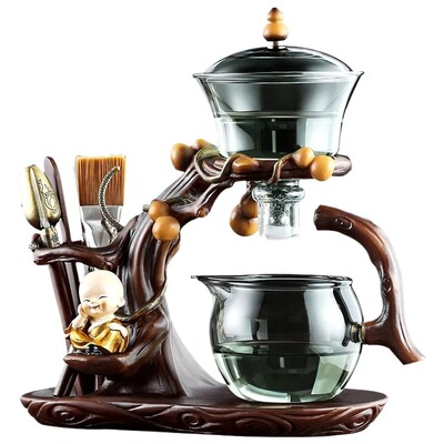 玻璃全自动功夫茶具|千人加购