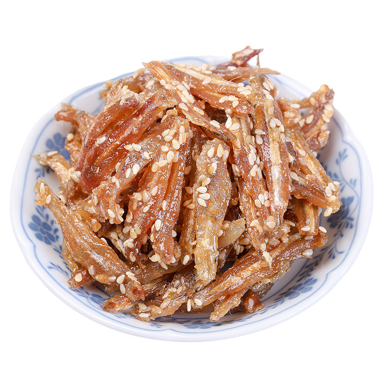 香酥小银鱼仔，休闲海鲜小吃