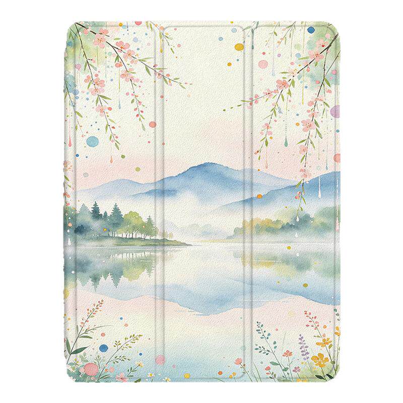 适用水彩风景步步高A7文艺简约S2/S3/S5Pro学习机11.6寸保护壳X2/S6/S7创意女S8新款Pro家教机XPAD防摔平板套