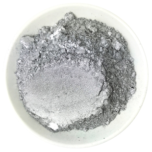 进口高亮度银粉细银粉3000目油漆银粉工艺装修银粉闪光银粉 包邮