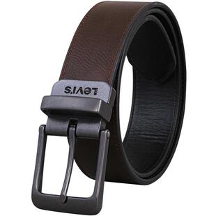 levis李维斯皮带男潮流年轻人复古男式休闲针扣男士腰带男款裤带