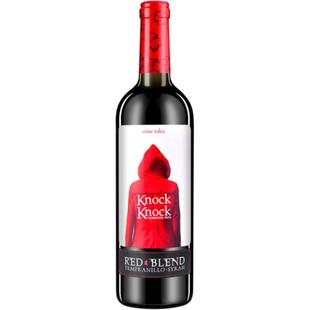 买一箱送一箱奥兰小红帽红酒西班牙原瓶进口干红半甜葡萄酒囤货装