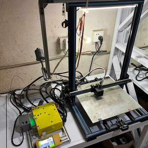 议价The Blue Mold 3D Printer Works Normally. Print Size 3503