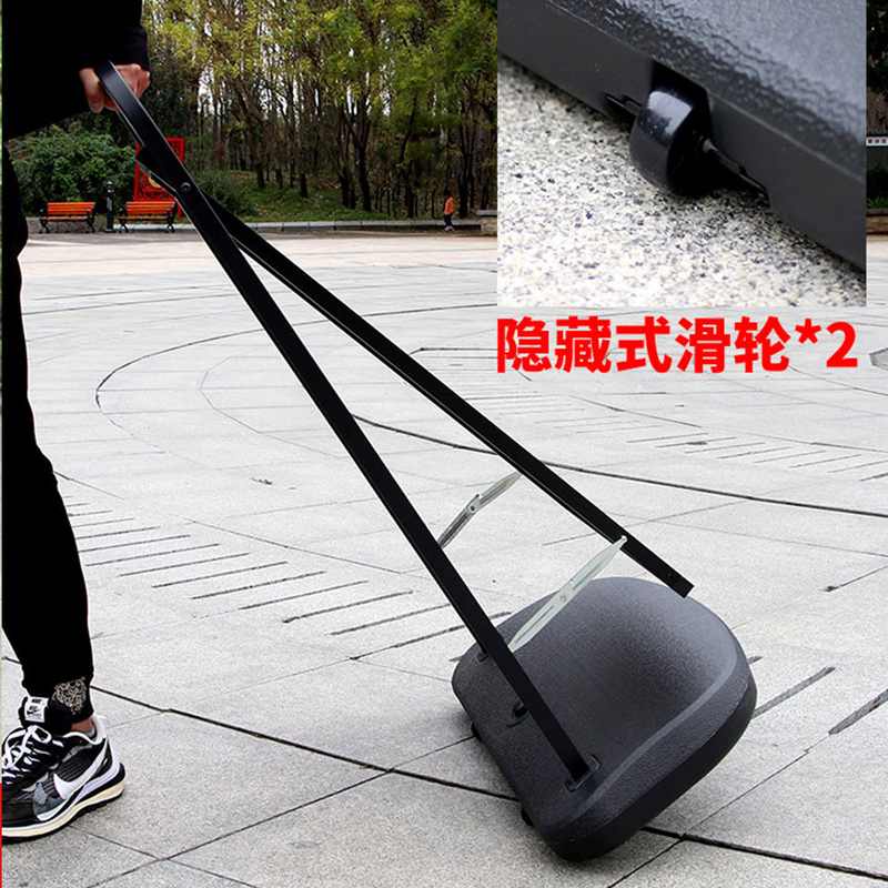 户外海报架防风广告牌注水海报架广告架展示架立式落地立牌展架