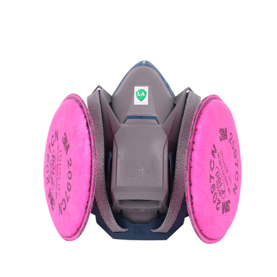 3M防尘毒面具防电焊烟粉尘