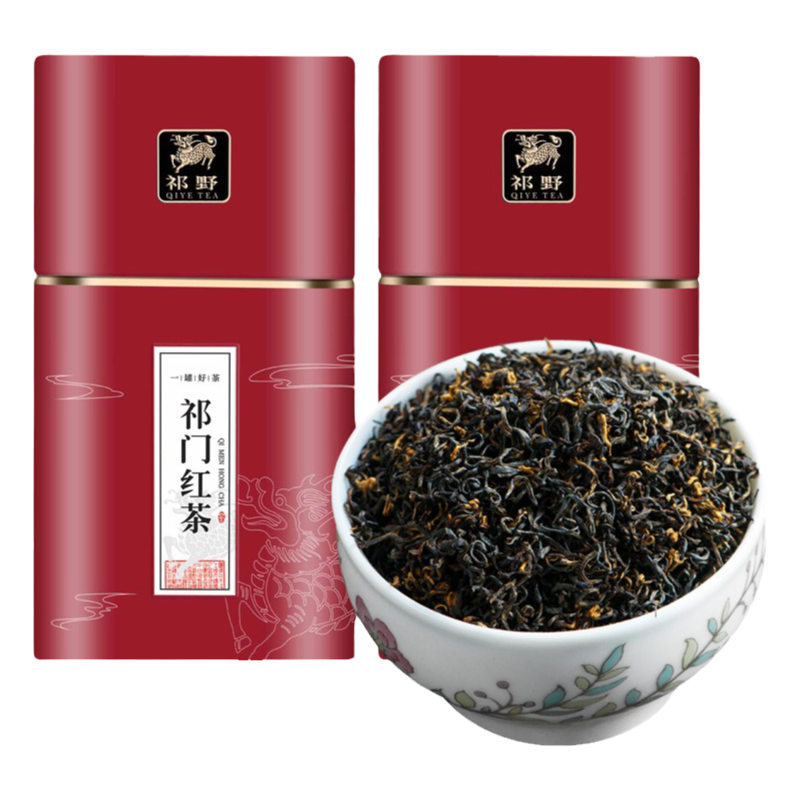 祁野祁门红茶祁红香螺品质红茶