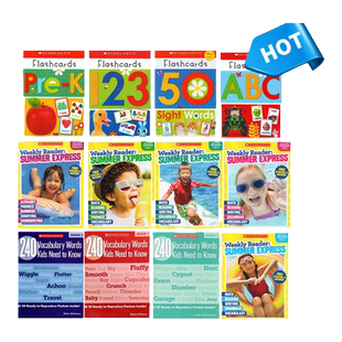 英文原版 Scholastic Active English Teacher's Manual Scholastic Early Learners 学乐小小读者 低幼启蒙早教 字母学习字卡