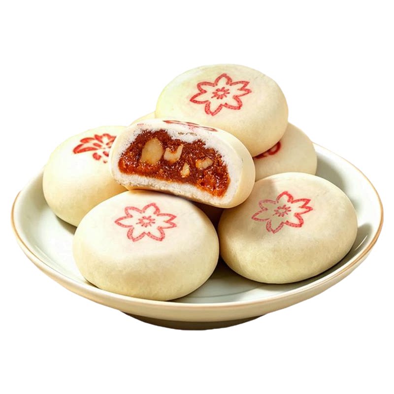 初见半夏贵妃饼枣泥核桃山楂中式中式糕点/新中式糕点