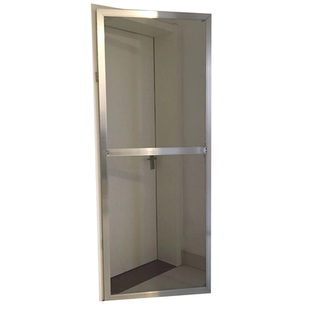 铝合金纱门平开纱窗门防蚊门纱网门不锈钢防鼠网自装家用平开纱门