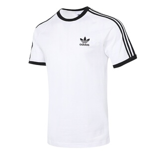 Adidas阿迪达斯三叶草复古男女宽松短袖纯棉圆领T恤正品JN7018