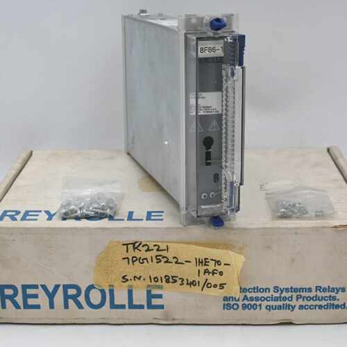 SIEMENS REYROLLE TR221 HIGH SPEED TRIPPING RELAY EPTR221S540