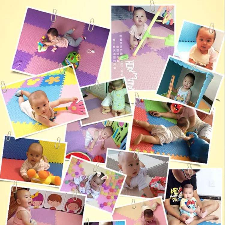 泡沫地垫100x100幼儿园室内拼接加厚儿童泡沫垫地游乐环保爬行垫