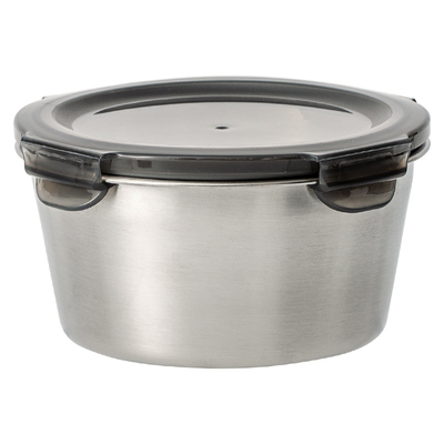 圆形密封保鲜盒可蒸可烤冷藏冷冻