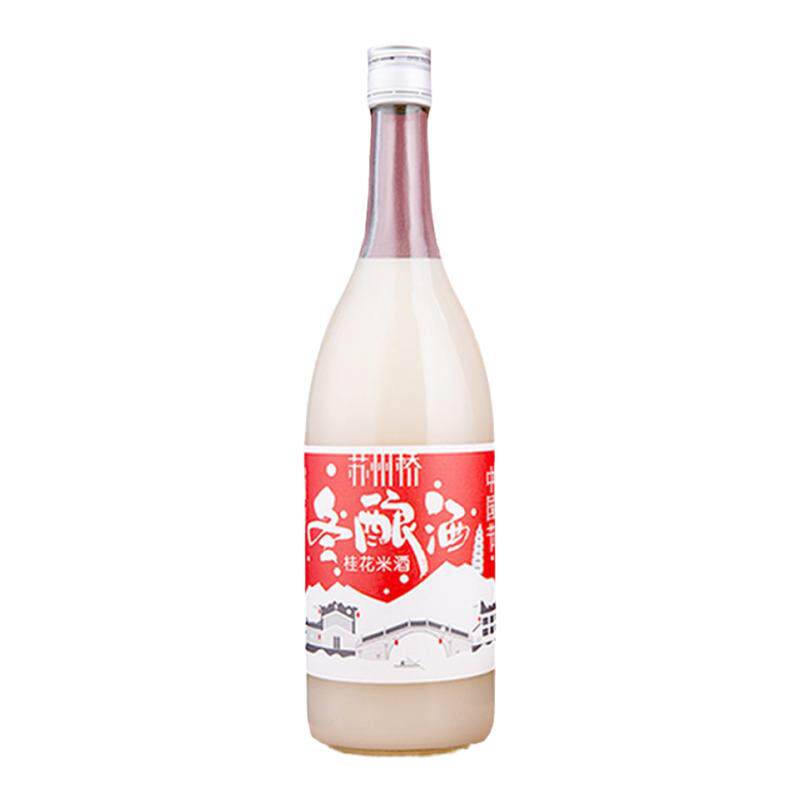 苏州桥甜酒桂花米酒冬酿酒正品