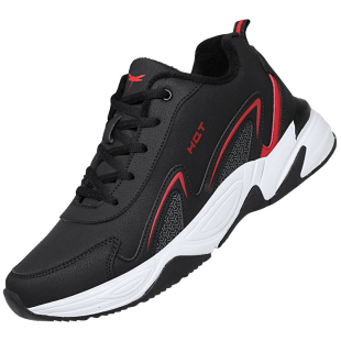 红蜻蜓男鞋2025新款冬季保暖加绒男士休闲运动鞋棉鞋品牌旅游鞋子