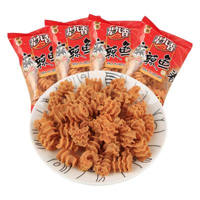 麻辣八爪烧休闲膨化80后锅巴