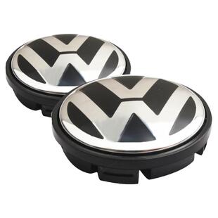 汽车用品配件轮毂盖适用大众Polo 捷达朗行凌渡轮胎中心标志盖子
