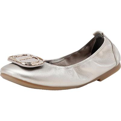 艾斯臣Acesc小香风鞋类批发少量黑色瓢鞋无鞋子洞洞鞋蛋卷鞋