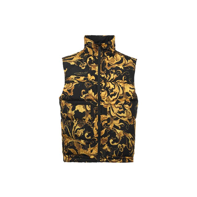【自营】Versace Jeans Couture范思哲男士羽绒服背心马甲立领