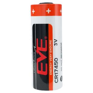 EVE亿纬CR17450智能水表暖气表罗盘方向仪发那科数控机床3V锂电池