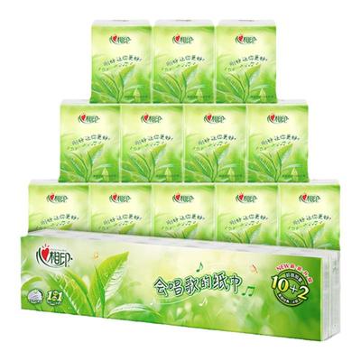 心相印茶语手帕纸4层7片12包