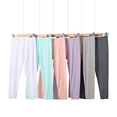 优贝宜长裤莫代尔打底裤女童裤子