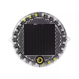 寻彬太阳能爆闪警示灯汽车防追尾灯货车示宽灯免接线磁吸自动感应