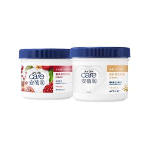 雅芳安蓓润石榴燕麦滋润秋冬保湿润肤霜身体乳400ml留香男女正品